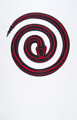 Untitled (Rattlesnake); Benito Huerta; American, born 1952; 2010.28