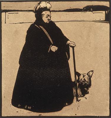 Queen Victoria from Twelve Portraits; William Nicholson; British, 1872-1949; 1984.2.1