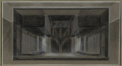 Scene design for the Tunnel in The Bridge